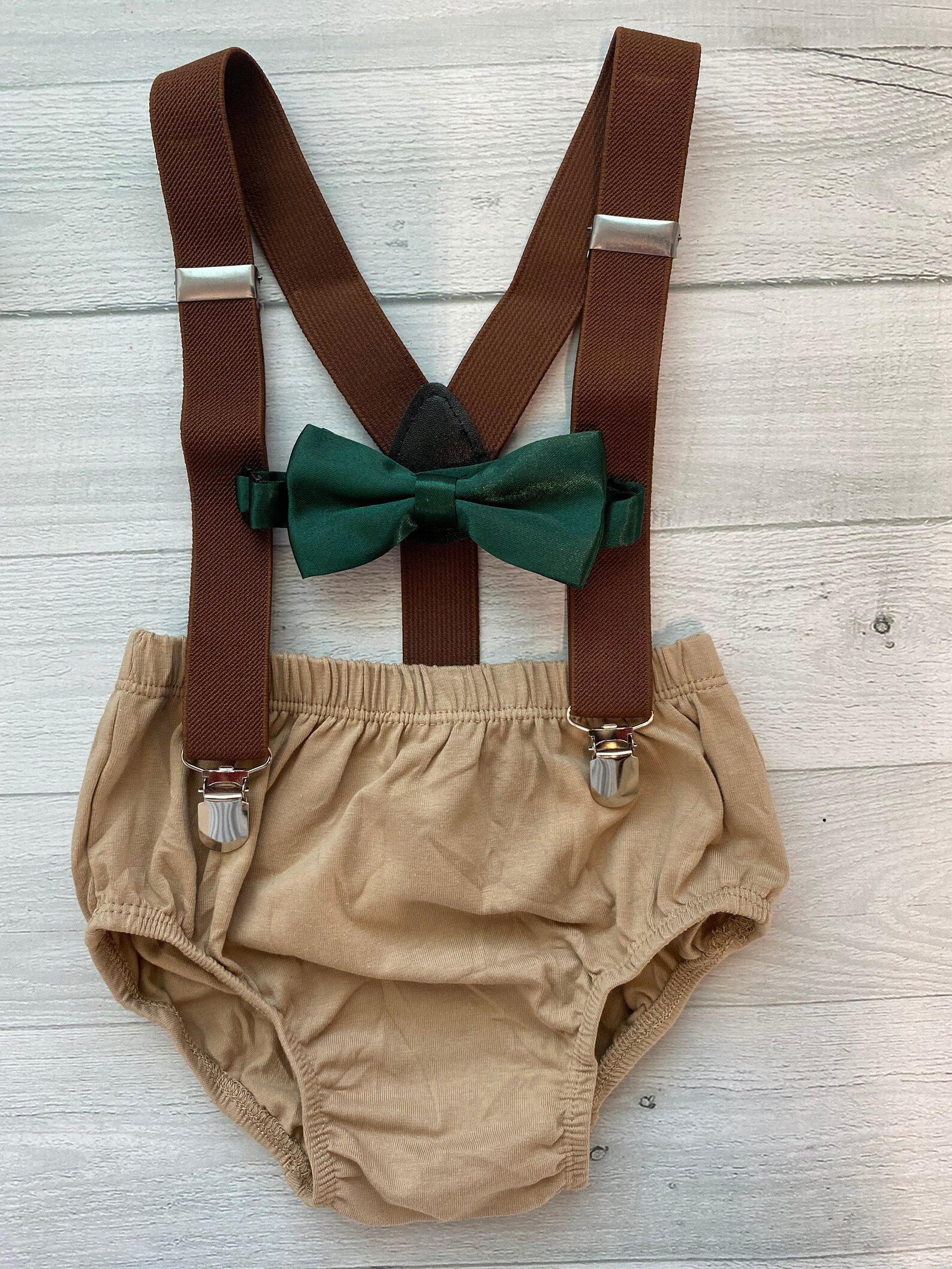 Wild One Cake Outfit Boy First Birthday Super Soft Tan Cotton | Etsy | Etsy (US)