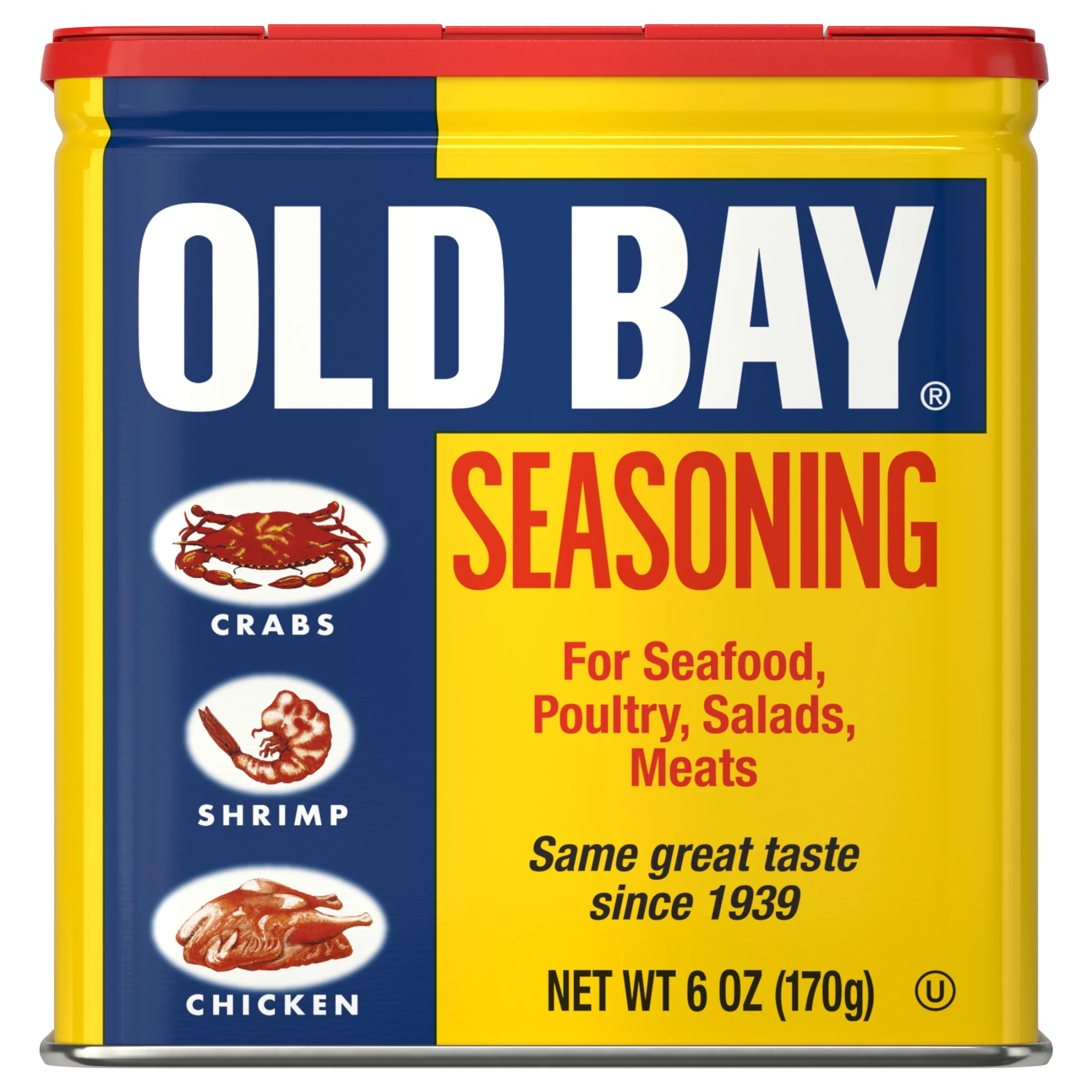 OLD BAY Kosher Classic Seafood Seasoning, 6.0 oz Can | Walmart (US)