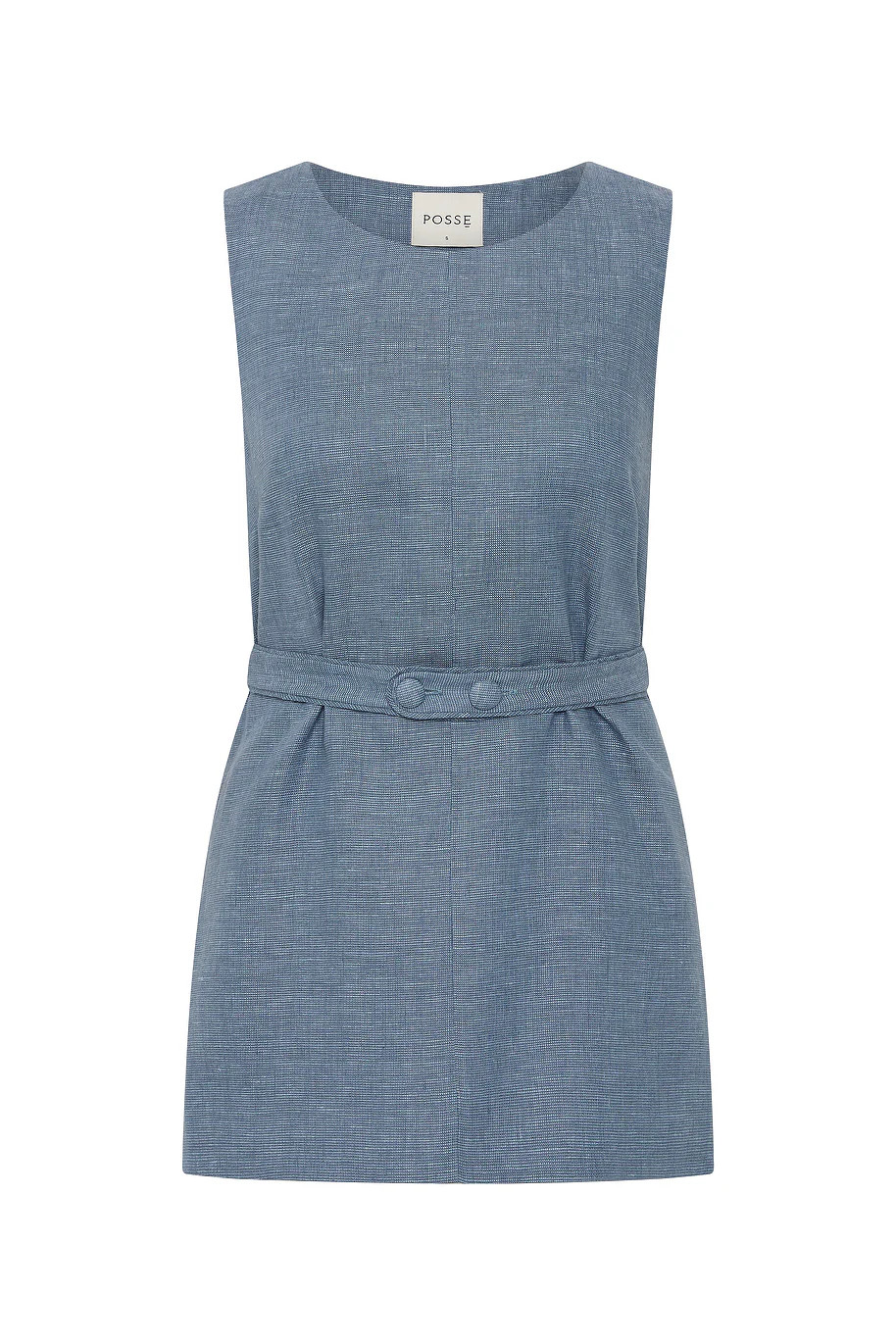 THEA TUNIC - STEEL BLUE | POSSE (US)