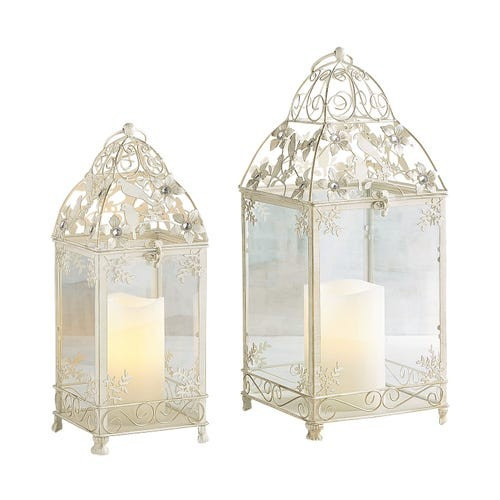Dove Jeweled Metal Lanterns | Pier 1 Imports