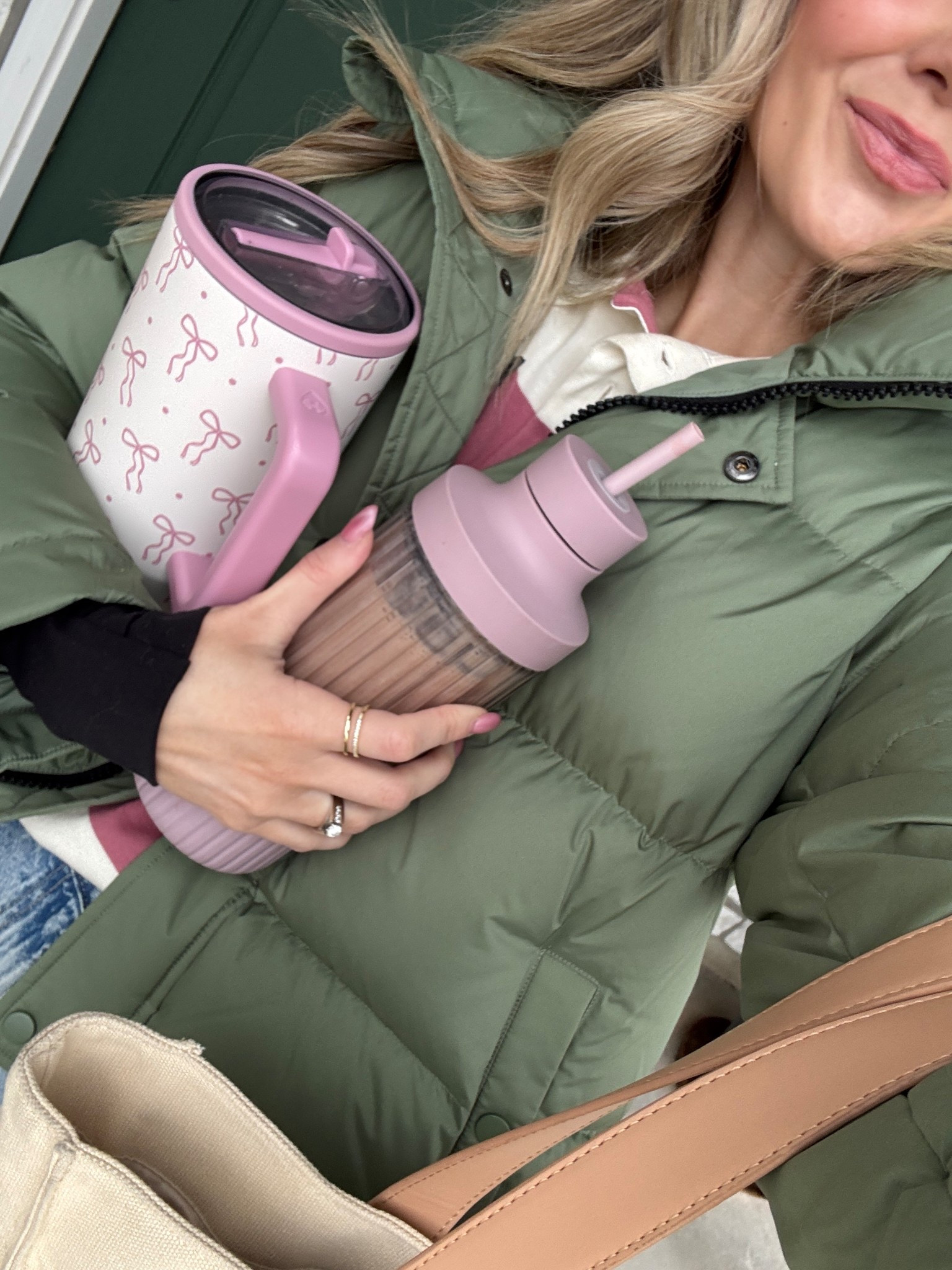 Quince puffer coat - cropped winter coat - blender for protein and smoothies 

#LTKTravel