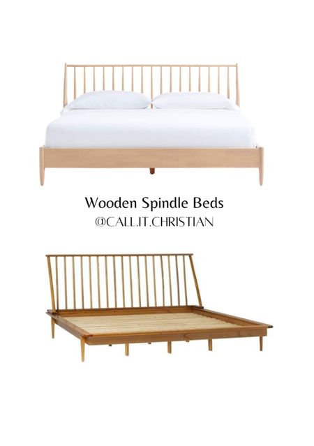 A simplified wooden spindle bed just may be the perfect piece you have been looking for. 🙌🏼

Different price points listed here.
Rejuvenation or C&B would be top.
Amazon brands lower. 

Simplistic, Natural, Minimal, Scandinavian, MCM, King bed, Queen bed

#LTKhome