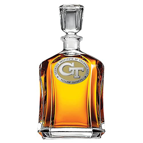 Heritage Pewter GT Capitol Decanter | 24 OZ Whiskey Decanter for Liquor with Airtight Stopper | Expertly Crafted Pewter Glass | Amazon (US)