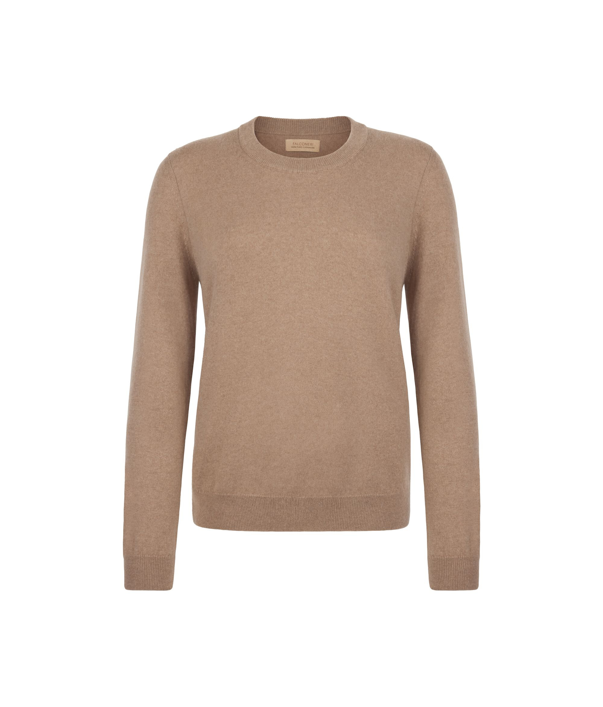Ultrasoft Cashmere Long Sleeved Crewneck Sweater | Falconeri