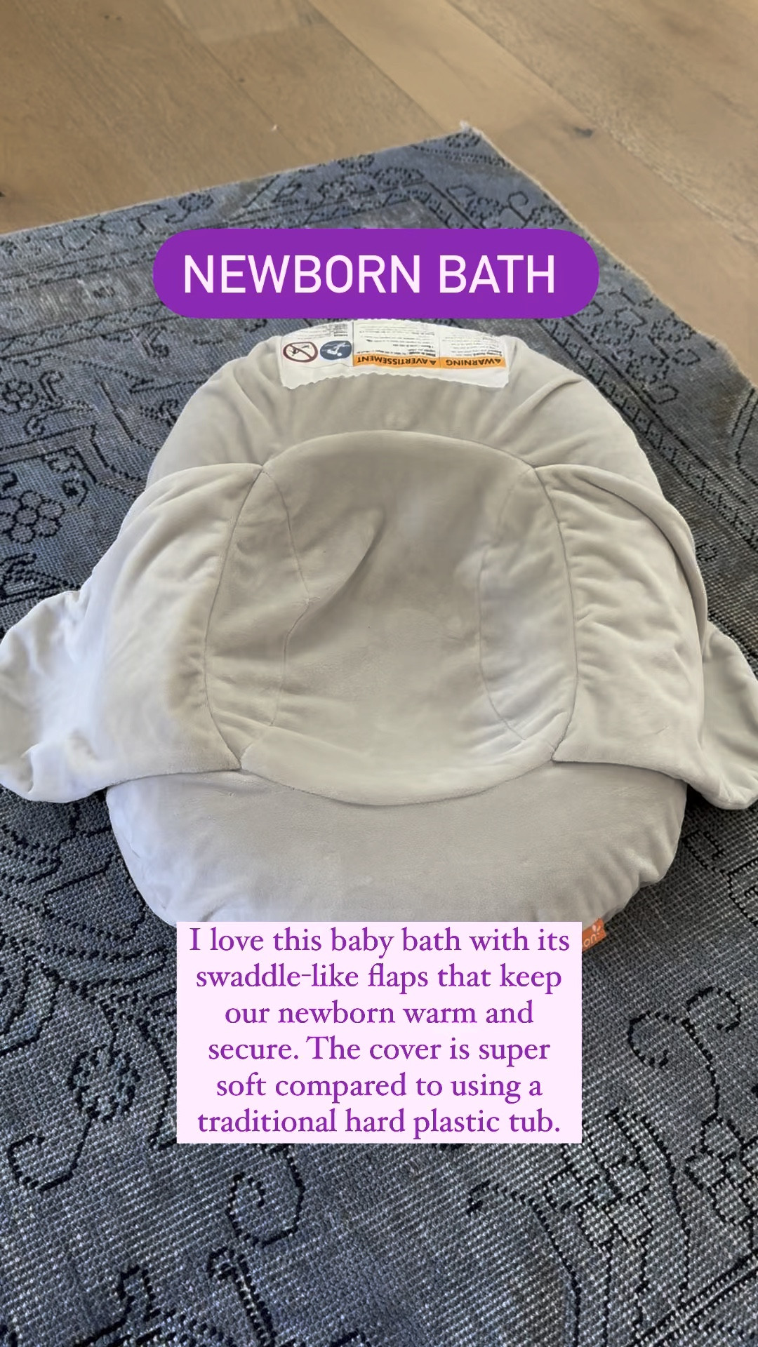 This newborn bath has been a game changer for our second baby. 🛁 It’s especially helpful that we can take the cover off and throw it in the wash when our newborn 💩 in it. 😂

#LTKBaby #LTKSummerSales #LTKFamily