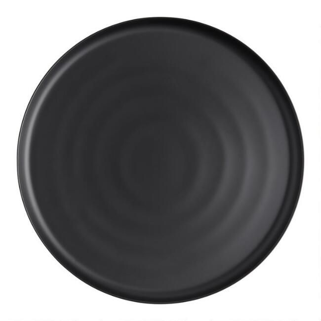 Black Bahia Brights Melamine Dinner Plate | World Market
