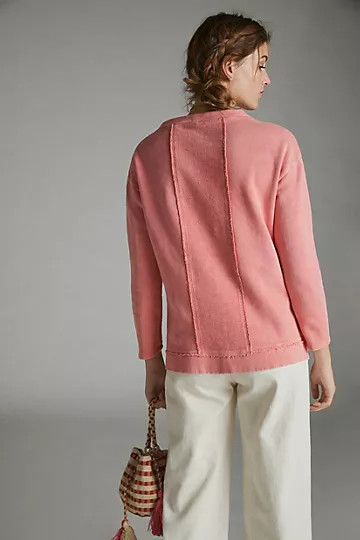 Pilcro Imogen Seamed Tunic Top | Anthropologie (US)