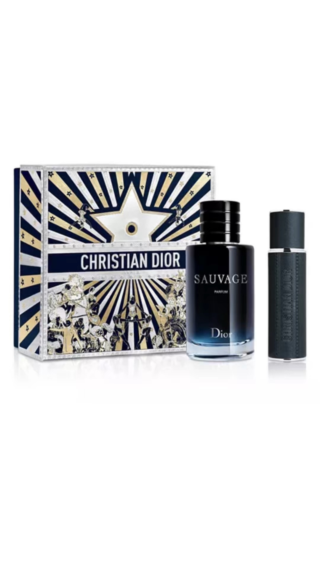Gift Guide For Men 

DIOR
Sauvage Parfum & Travel Spray Gift Set - Limited Edition
KEY NOTES:
Mandarin, Tonka Bean, Sandalwood
FRAGRANCE FAMILY:
Earthy & Woody

#LTKHoliday #LTKGiftGuide
