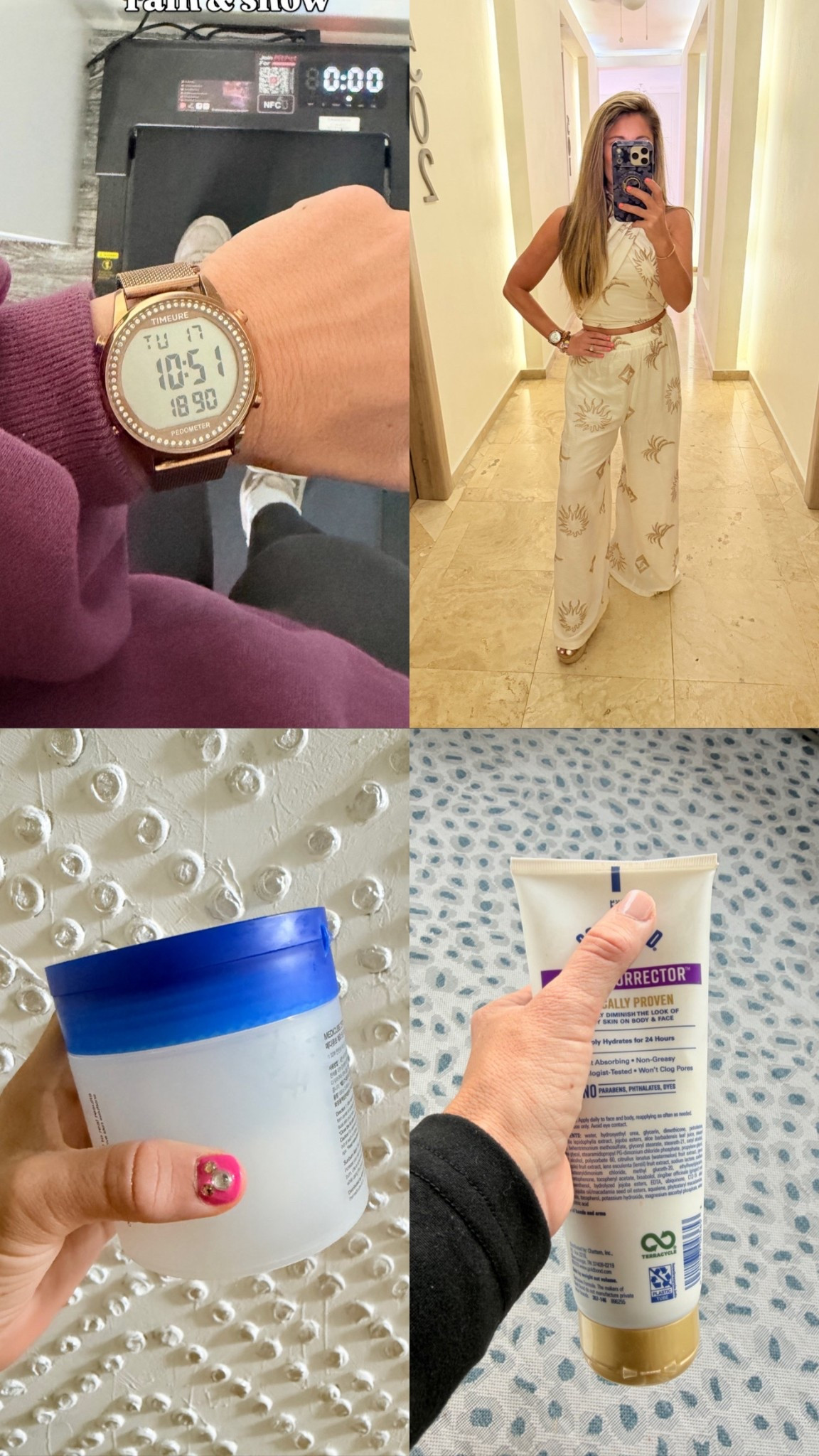 This week’s best sellers, skin, step counter, goals, vacation outfit, pores, dry crepey skin, fitness, travel, self care 

#LTKmomlife #LTKselfcare #LTKgrwm