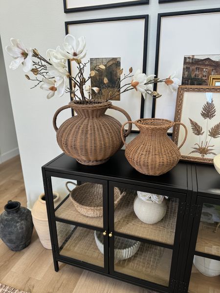 The number one requested item in my home is this large vase and it’s on sale AND in stock right now! They just came out with a smaller size this spring so I have the large and small size shown here. Both in stock and 25% off.

#LTKStyleTip #LTKHome #LTKSaleAlert