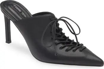 Natalya Lace-Up Pointed Toe Mule (Women) | Nordstrom