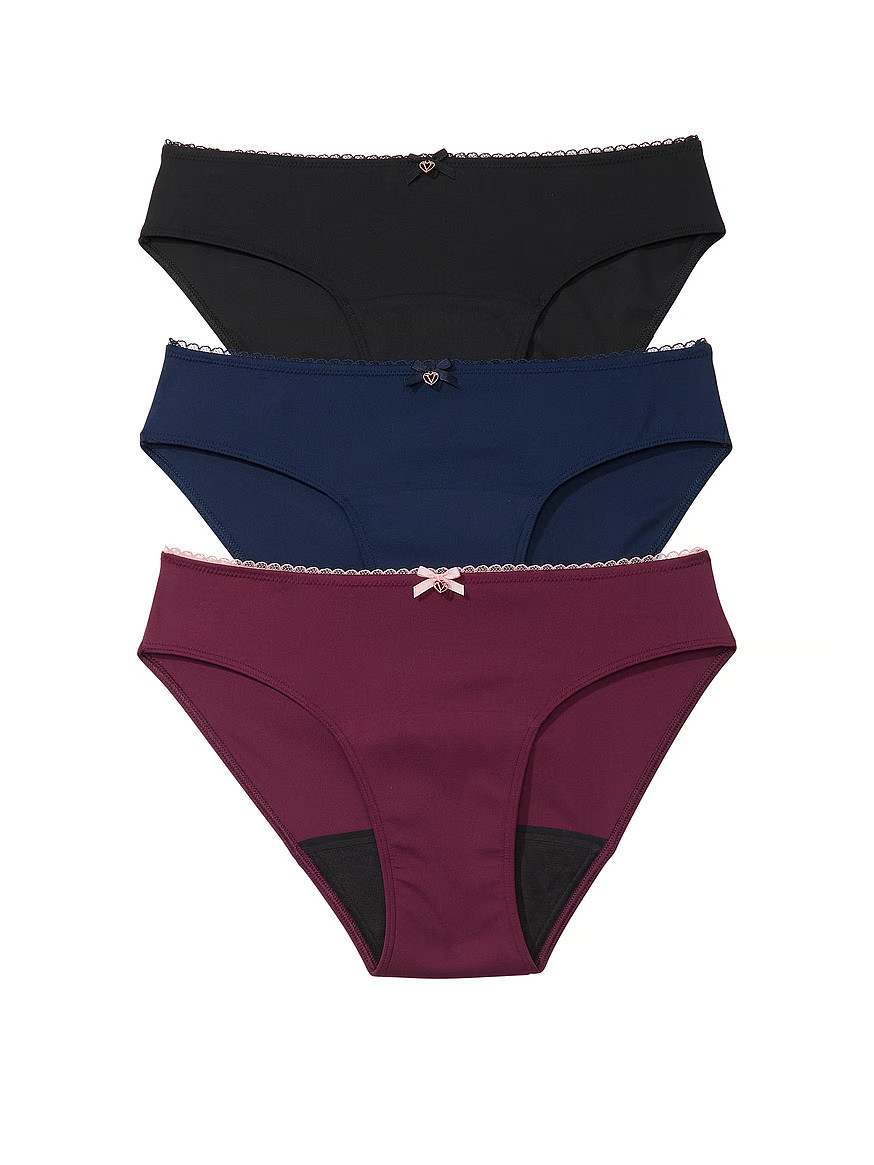 3-Pack Smooth Period Bikini Panties | Victoria's Secret (US / CA )