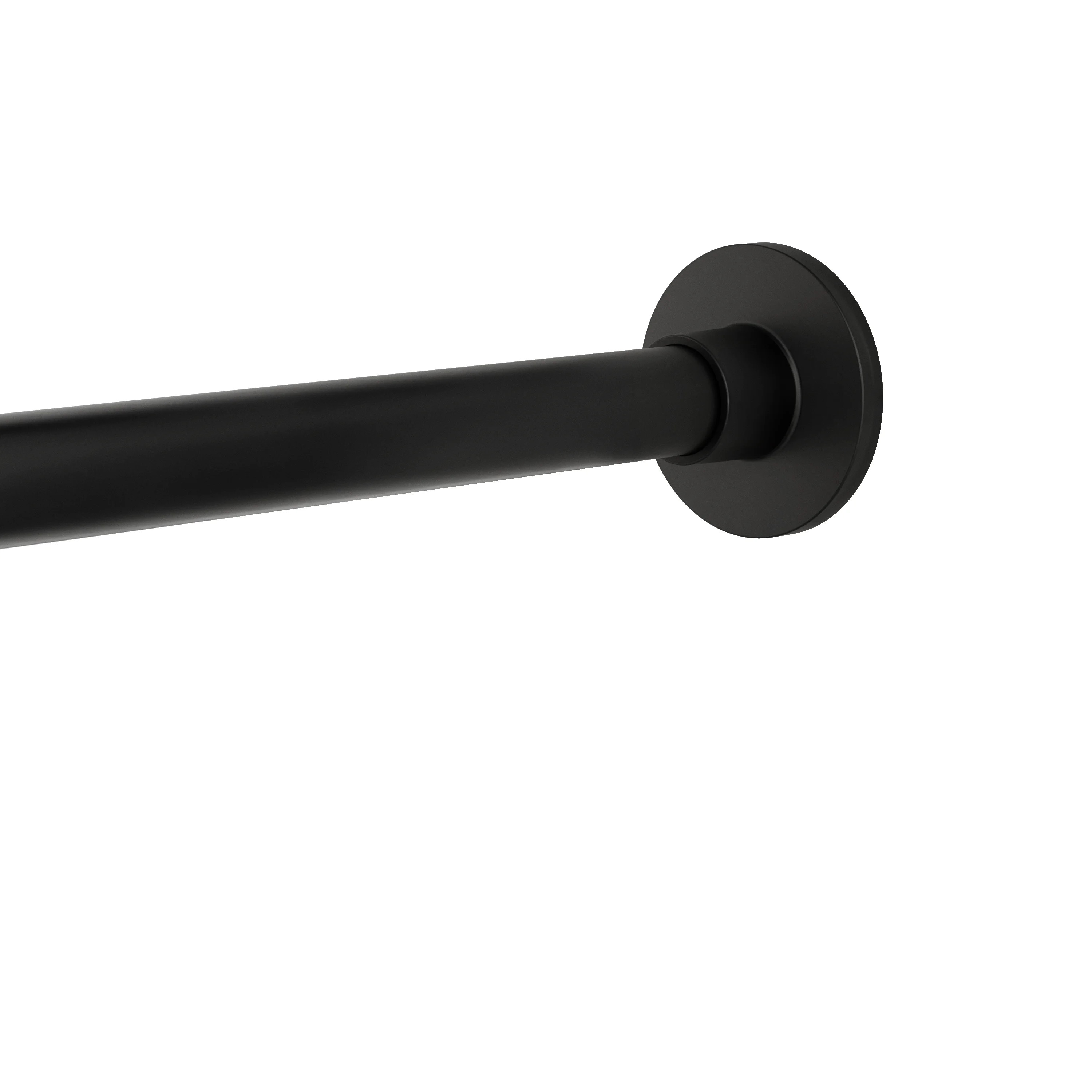 Better Homes & Gardens Rustproof 43” - 72” Modern Adjustable Tension Shower Curtain Rod, Matt... | Walmart (US)