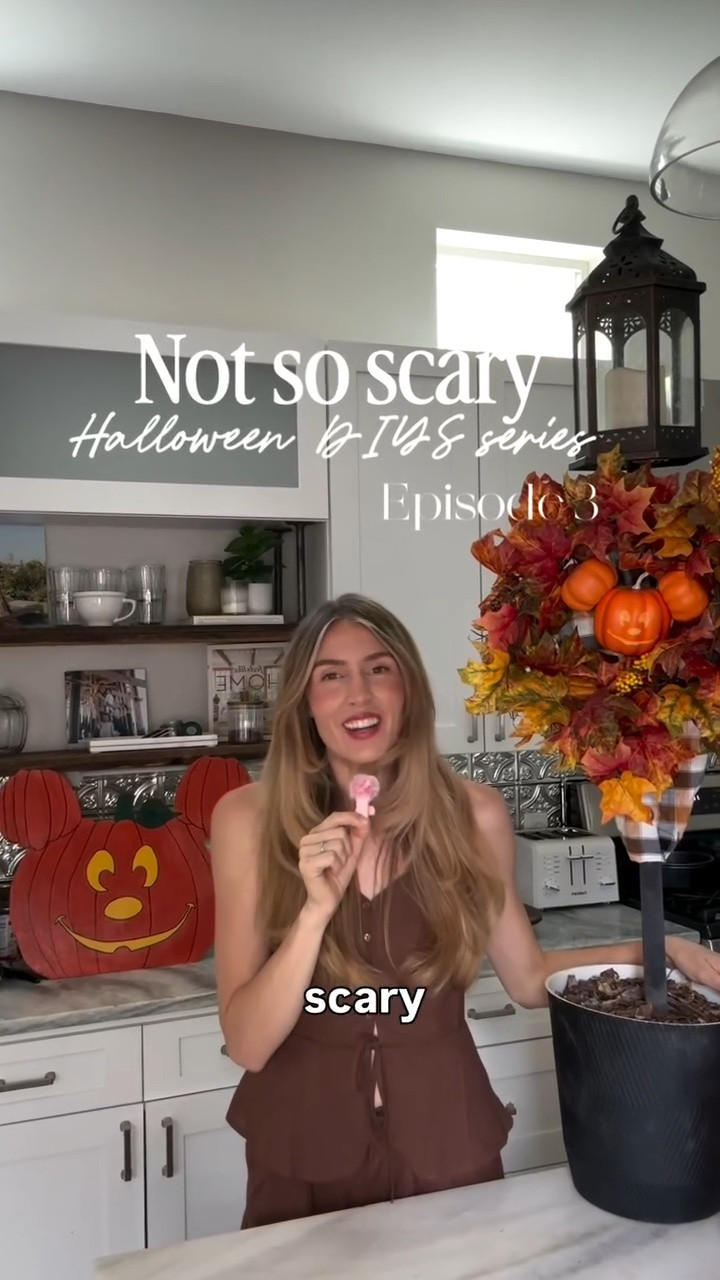 Episode 3 of my Not-So-Scary Halloween DIYs 🎃✨

I saw the fall lamp posts on Main Street at Disneyland and immediately decided… I need one for my front porch. 😂🍂

So I DIYed my own Disney-inspired fall lamp post, and it might be one of my favorite additions to our Disneyland-inspired fall porch yet. 🎃✨

Next up: continuing to turn our house into a little piece of Main Street for fall. 🏰🍁

Would you DIY something like this for your porch? 👀

#DisneyDIY #HalloweenDIY #FallDecor #DisneyHalloween #DisneyMom