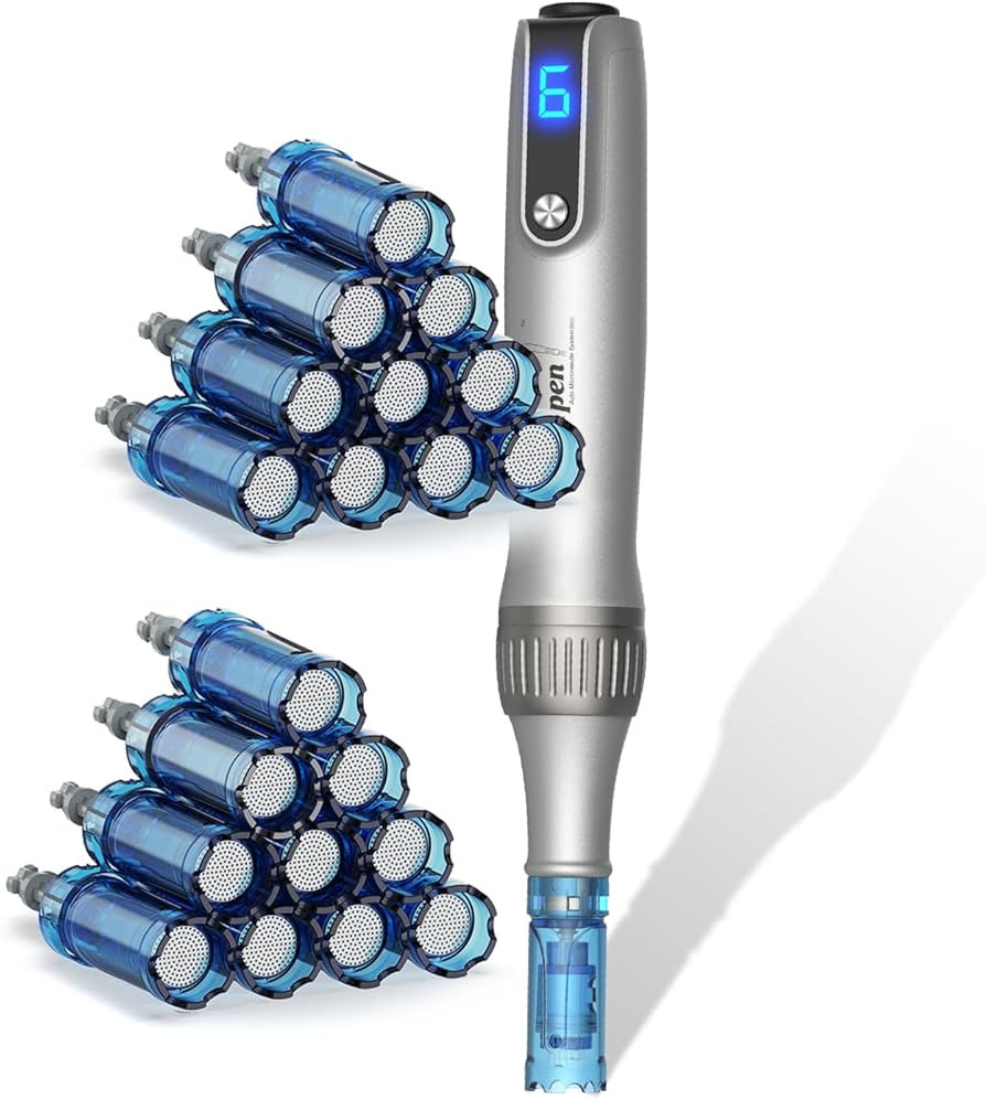 Microneedle Roller Pen for Home Use - Mcroneeding Derma Roller Pen for Women Men - Micro Needle R... | Amazon (US)