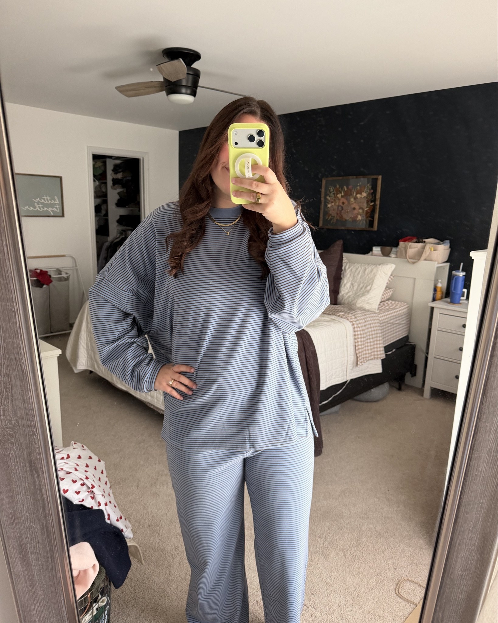 loving the striped sets this winter 🩵🤎
set from Etta & James but liked similar!

#LTKmomlife #LTKTall