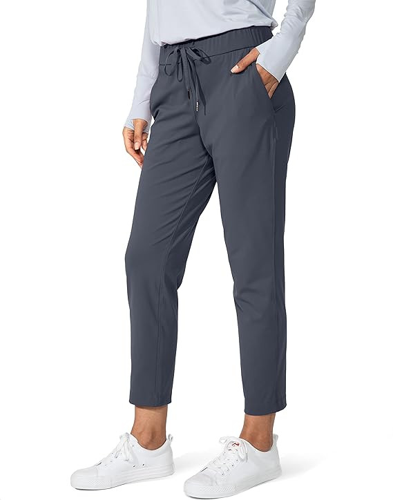 G Gradual Women's Pants with Deep Pockets 7/8 Stretch Ankle Sweatpants for Golf, Athletic, Lounge... | Amazon (US)