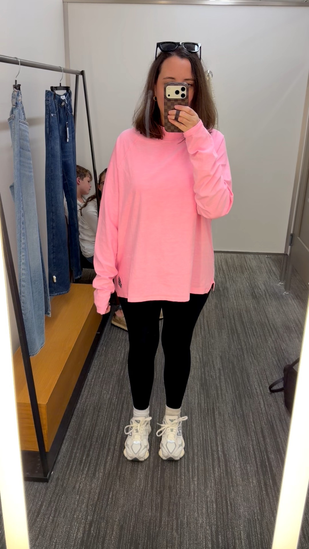 What I wore shopping the other day. I’m obsessed with this oversized tee and the color is chef’s kiss! Wearing medium.

Free people, casual outfit, momming outfit

#LTKdayinmylife #LTKootd #LTKgrwm