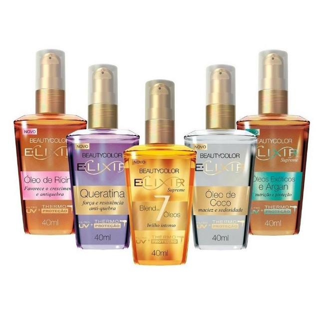 Elixir Beauty Color com Proteção UV e Thermo Proteção - 40ml | Shopee (BR)