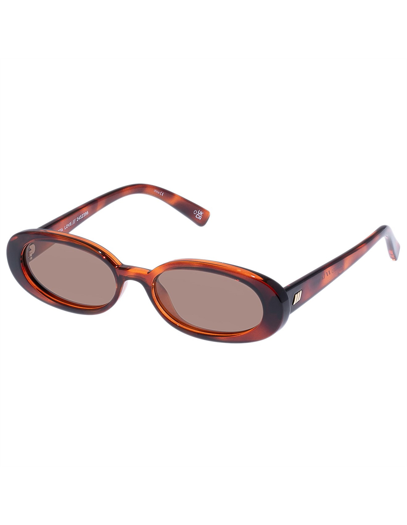 OUTTA LOVE TORT OVAL Sunglasses | David Jones (Australia & New Zealand)