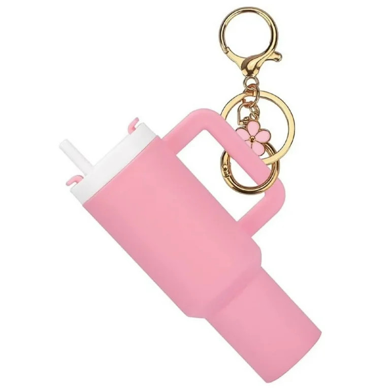 Detachable Cup Keychain, Mini Cup Keychain, Mini Tumbler Keychain for School Bag Key Ring & Lip B... | Walmart (US)