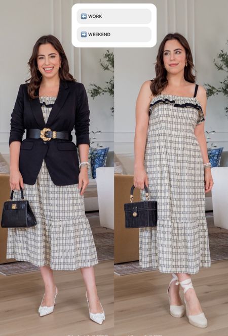 Shop this cute outfit inspo that you can wear from work to weekend! Don't miss the sale on my dress and black blazer now!
#officeoutfit #springfashion #outfitinspo #petitestyle

#LTKworkwear #LTKSeasonal #LTKstyletip