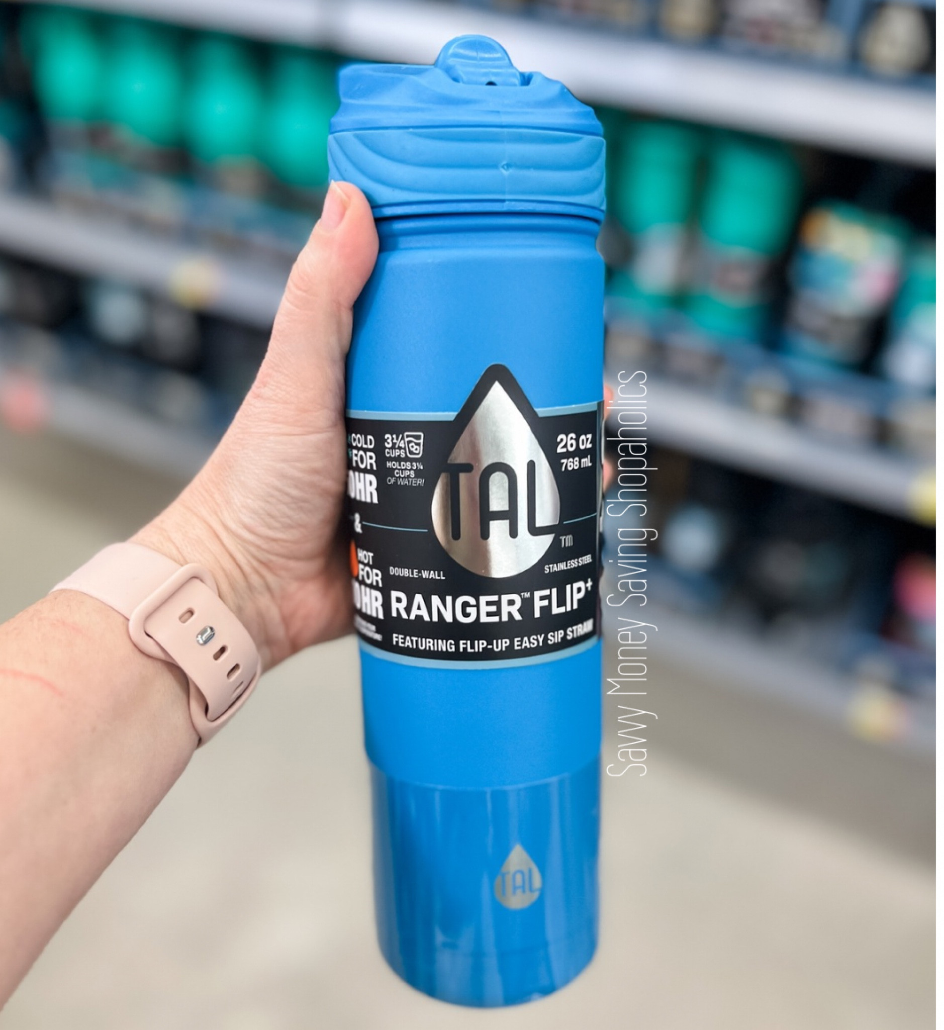 Select colors of these TAL water bottles are now under 💲10! 