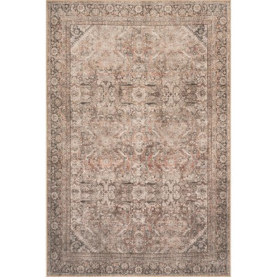 Nuloom Hillstone Collection Deka Traditional Vintage Medallion Area Rug | Target