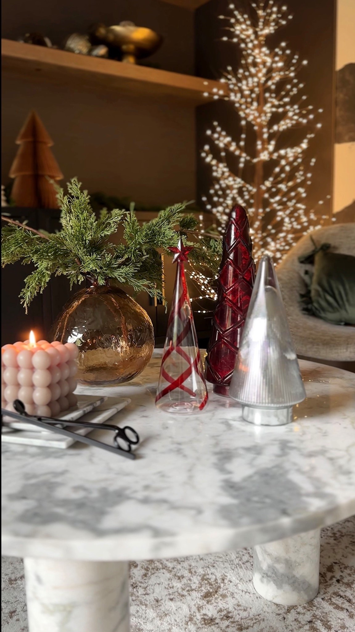 A little sparkle, a little greenery, and a lot of cozy holiday magic ✦
These Walmart finds make styling a festive centerpiece so effortless — neutral, modern, and perfectly elevated.
Shop everything in my LTK 🤍

#LTKHoliday #LTKFindsUnder50 #LTKHome