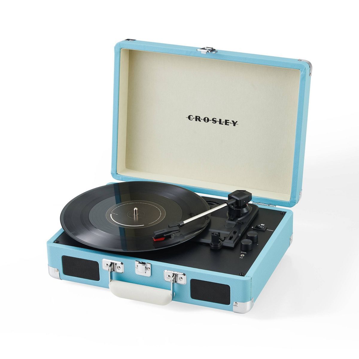 Crosley Cruiser Plus Bluetooth Vinyl Record Player - Turquoise | Target