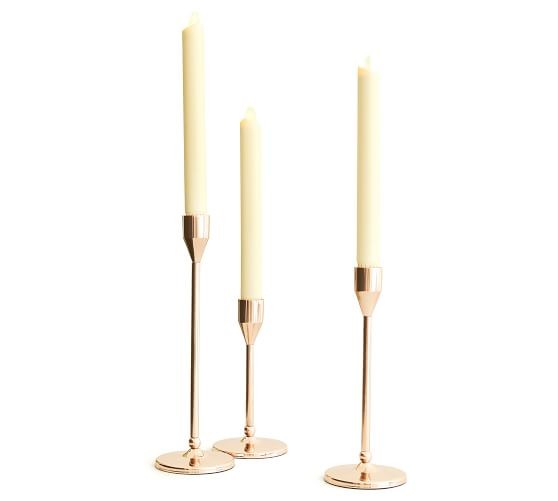 Monique Lhuillier Marlowe Candlesticks | Pottery Barn (US)
