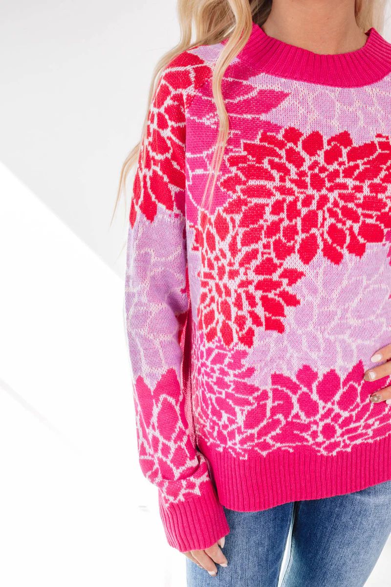 Be Bold Sweater - Pink | The Impeccable Pig