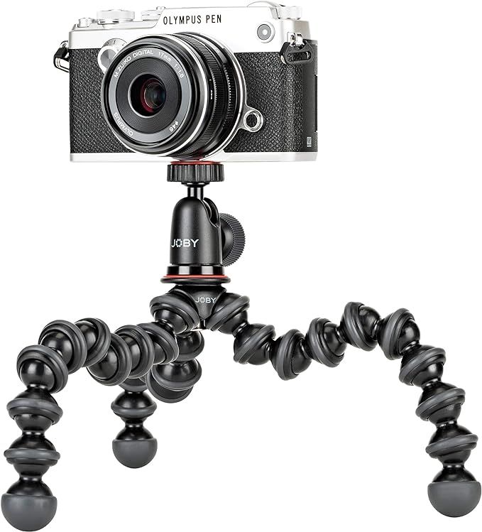 Joby JB01503 GorillaPod 1K Kit. Compact Tripod 1K Stand and Ballhead 1K for Compact Mirrorless Ca... | Amazon (US)