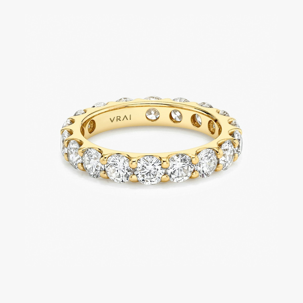 Modern Wedding Bands | VRAI | Pavé Rings | Vrai and Oro