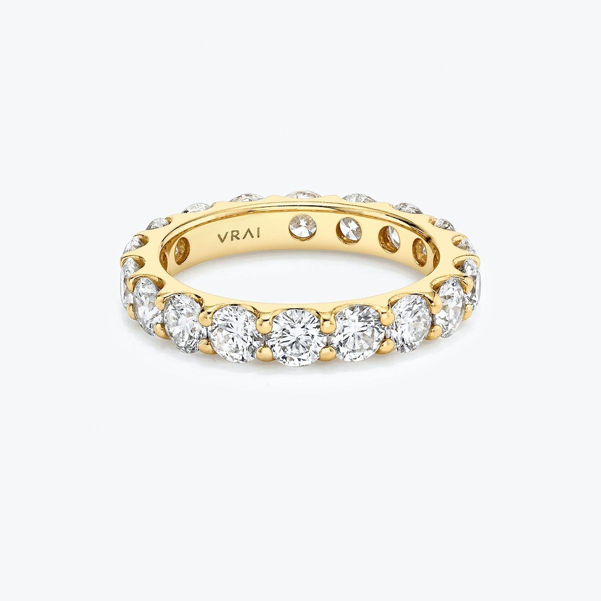 Modern Wedding Bands | VRAI | Pavé Rings | Vrai and Oro
