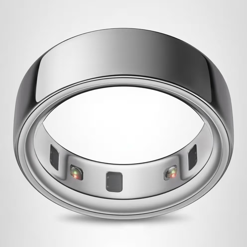 Oura Ring 4 - Silver - Size 8 - Size Before You Buy | Amazon (US)