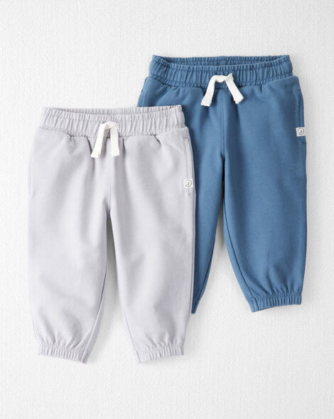 Baby 2-Pack Organic Cotton French Terry Sweatpants | Carter's Inc