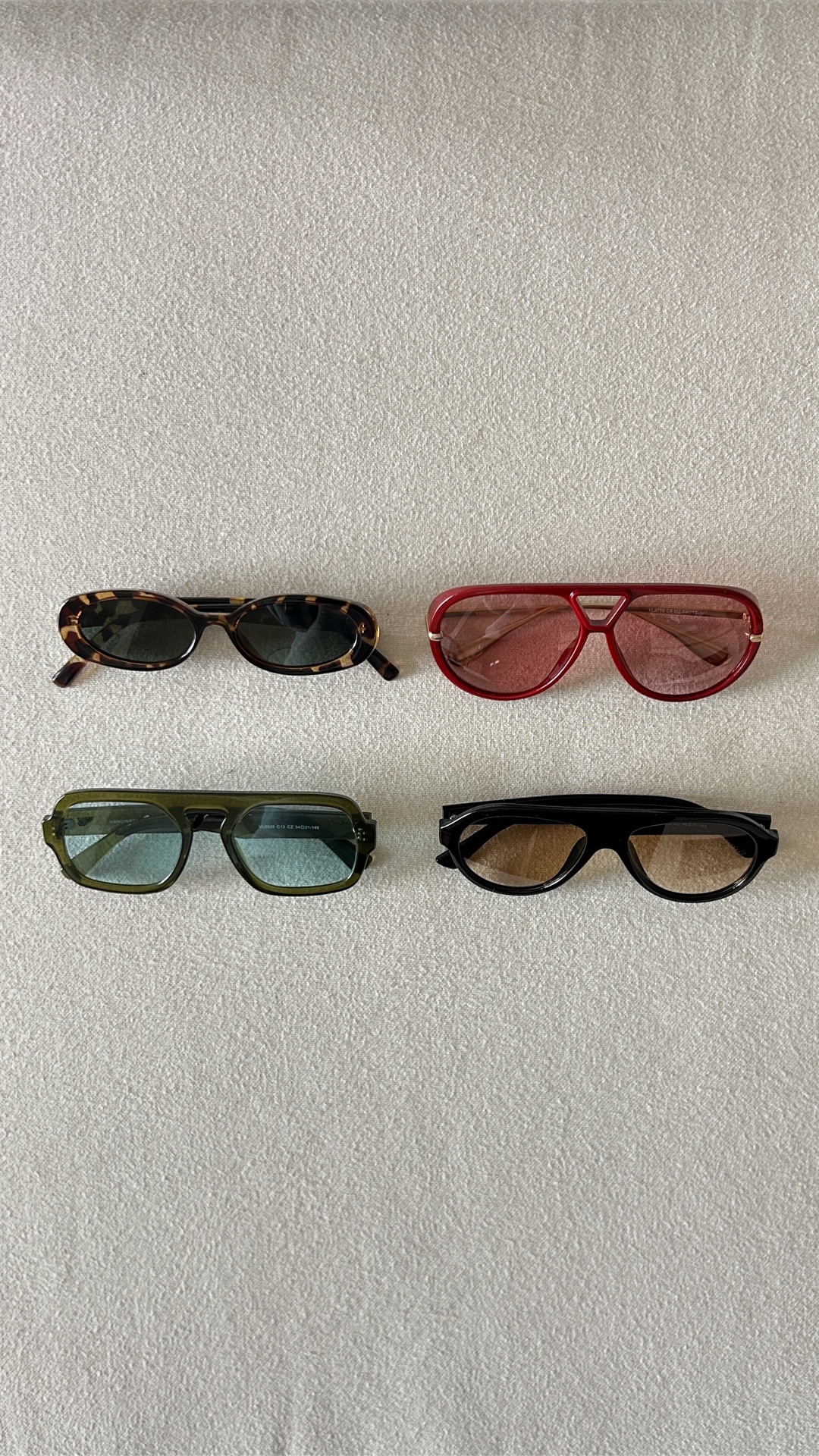 which pair of sunglasses are you choosing? use code: LINDSEYVL to save 15% 
.
.
.
#sunglasseshaul #amazonsunglasses #founditonamazon #springfashion #springstyle2026 

#LTKSeasonal #LTKootd #LTKFindsUnder50