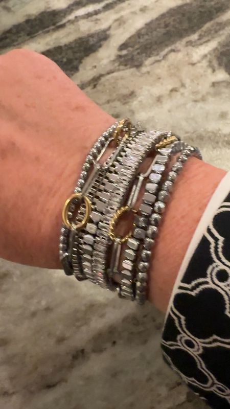 Most items on Victoria Emerson site are $15! I love there magnetic clasp bracelets. This one is pretty with the mixed metal  

#LTKfindsunder50 #LTKsalealert #LTKstyletip
