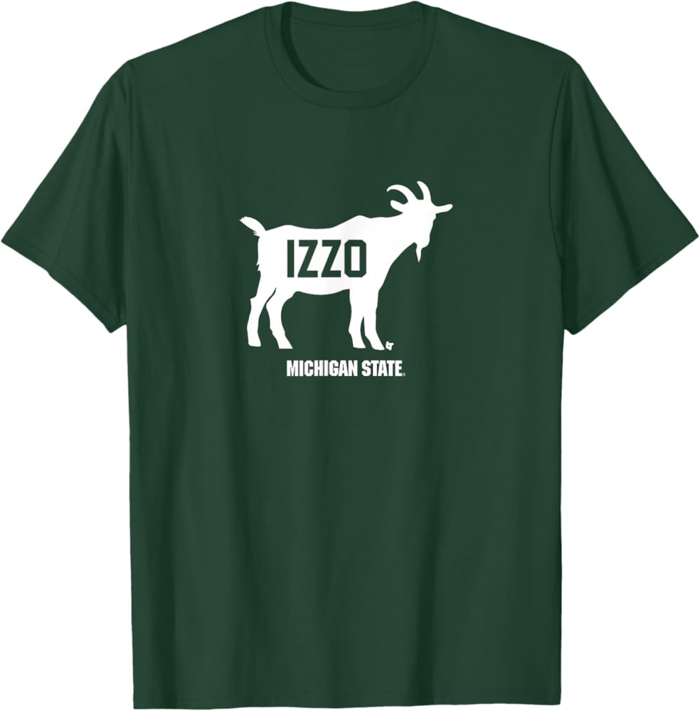 Michigan State Basketball: Izzo Goat T-Shirt | Amazon (US)