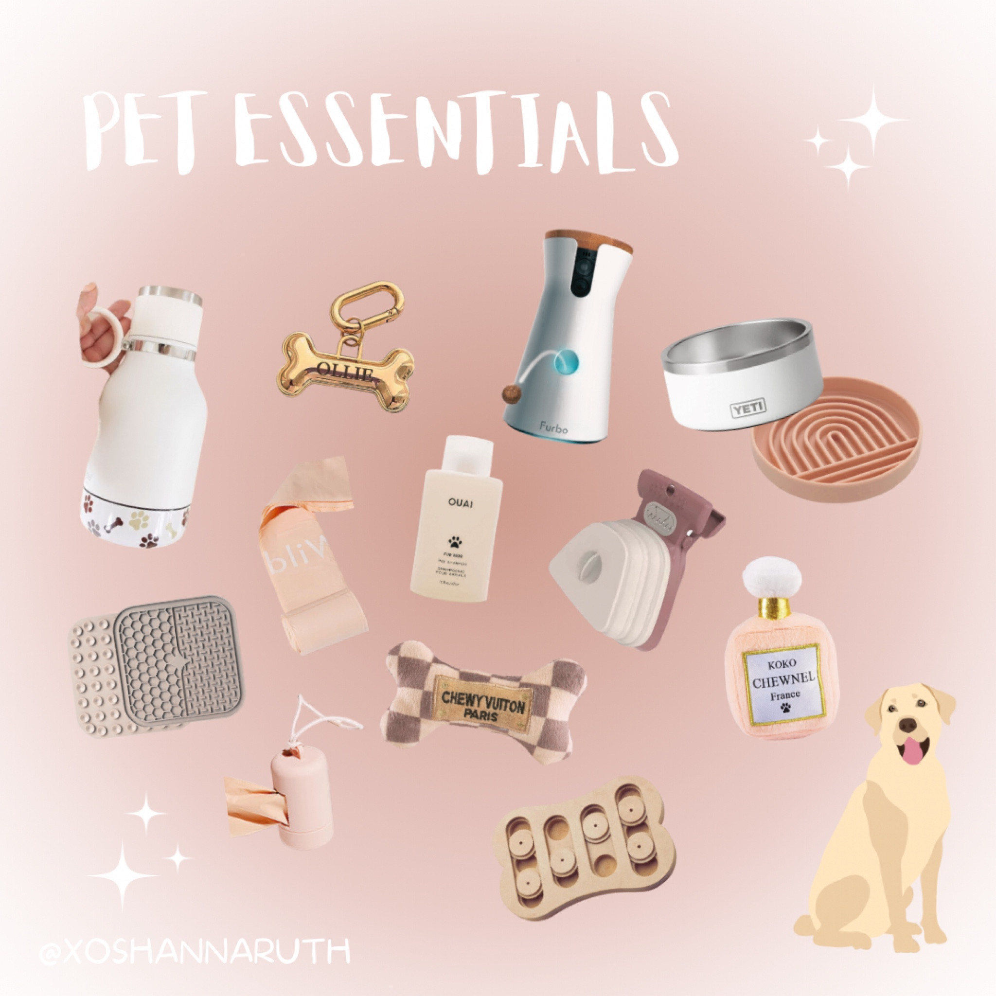 Cute pet essentials you and your pet need!!

#LTKhome #LTKFind #LTKGiftGuide