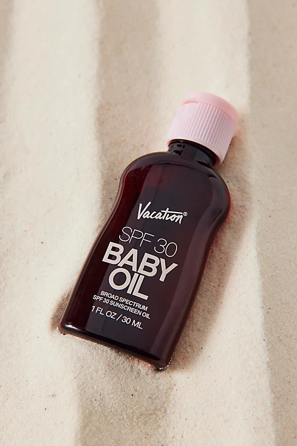 Vacation Vacation Mini Baby Oil SPF 30 Sunscreen Oil in Dark Brown at Urban Outfitters | Urban Outfitters (US and RoW)
