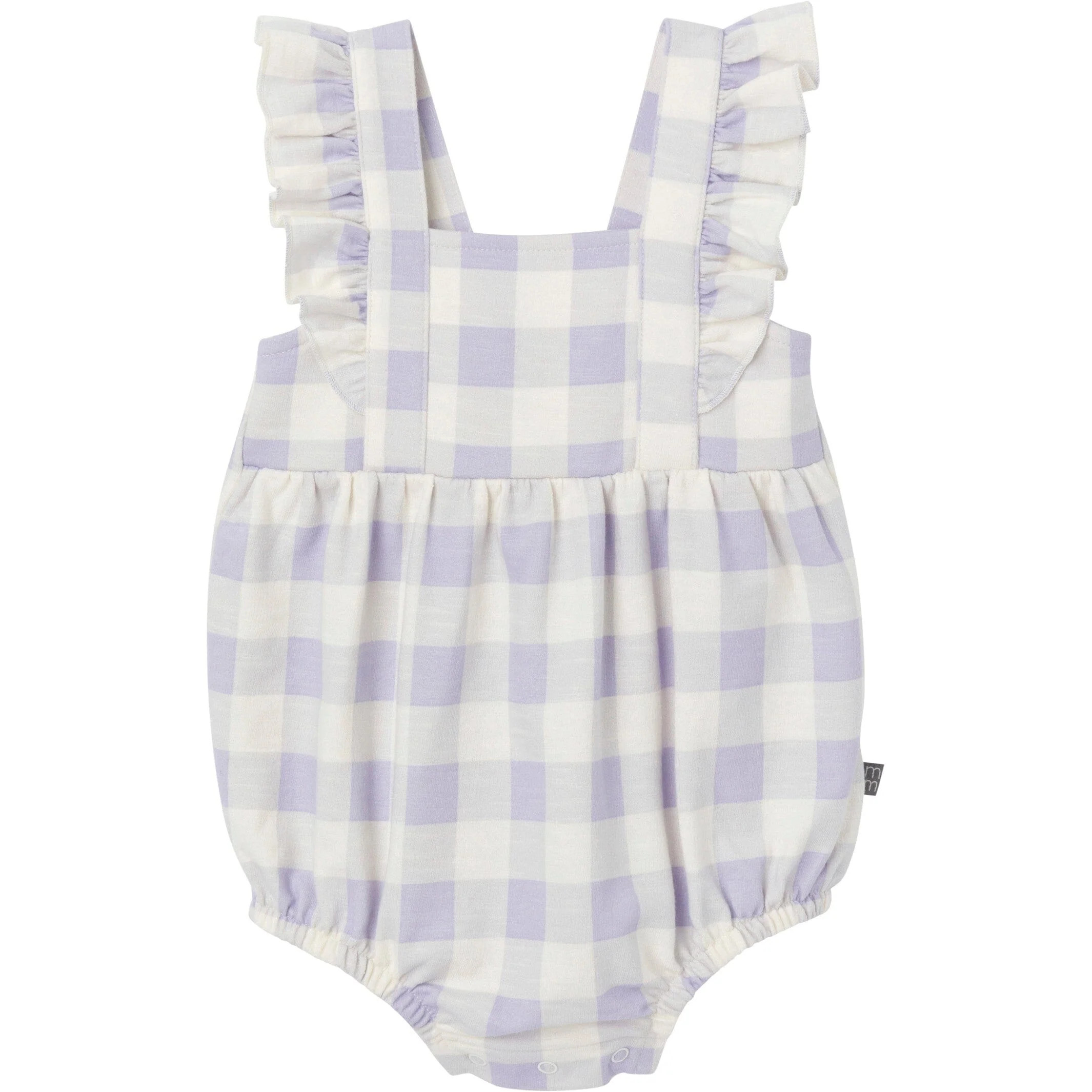 Baby Girls Purple Gingham Romper | Gerber Childrenswear