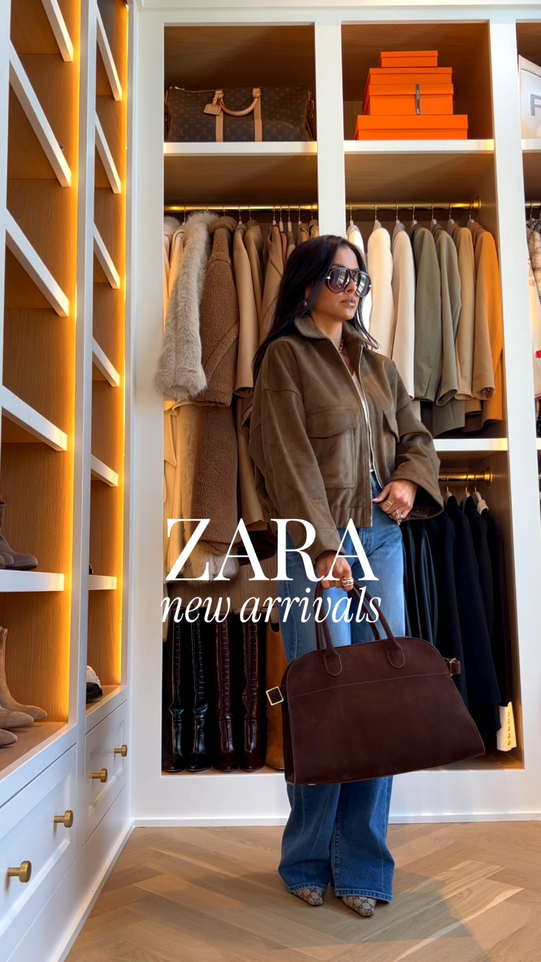 Zara new arrivals
Zara suede jacket wearing an XS
Zara off the shoulder top wearing a small in black and green 
Zara high collar bomber jacket wearing an XS
Zara short sleeve sweater wearing a small
Zara belted vest wearing a small
Zara button cardigan wearing a small
Mother masks jean’s wearing a 24
Mother roller sneak gray jeans wearing a 24
Frame white jeans brain a 24 
L’agence flare jeans wearing a 24 
Gucci Giglio ba size small
@Zara 


#LTKPetite #LTKootd #LTKOver40