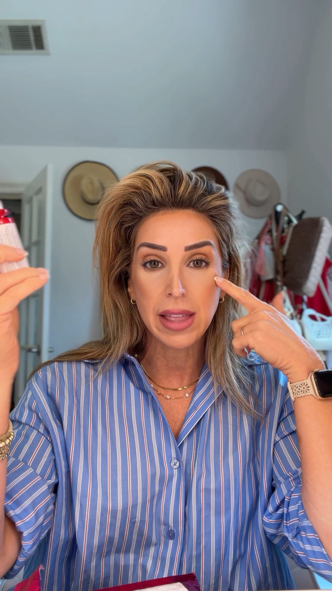 A new collagen plumping serum is out and I’m excited to put it to the test on my mature skin. I’ve been noticing some hollowing under my eyes this year now that I’m 50. Hoping this helps plump up that area for me. Will keep you posted! 🫡

Skincare over 40, skincare over 50, aging skin, collagen loss, plumping serum, beauty routine, skincare routine

#LTKOver40 #LTKBeauty #LTKstorytime