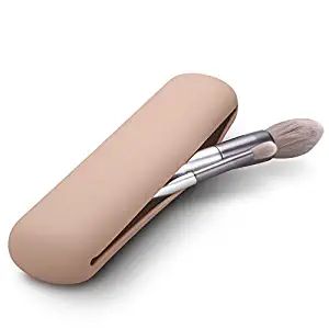 FERYES Travel Makeup Brush Holder, Silicon Trendy and Portable Cosmetic Face Brushes Holder, Soft... | Amazon (US)