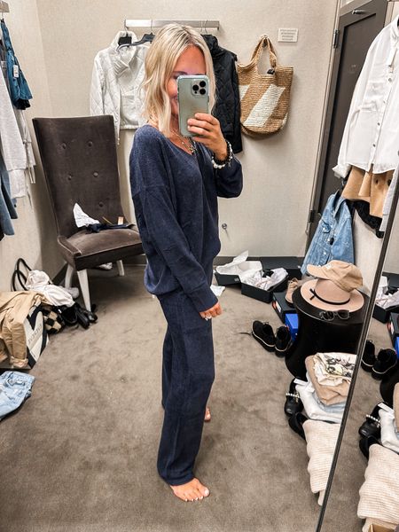 Barefoot Dreams set in Tidal
Runs a tad snug in the bottom. I do have my true size xs on but if you carry your weight on the bottom, I’d size up

NSale, Nordstroms

#LTKxNSale #LTKhome #LTKstyletip