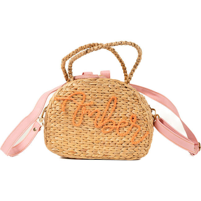 Monogrammable Segrass Bag, Natural | Maisonette