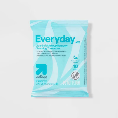 Everyday Ultra-Soft Makeup Remover Cleansing Towelettes - Scented - 10ct - up&up™ | Target