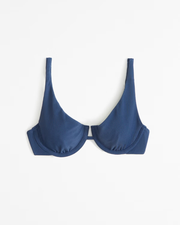 High Apex Underwire Bikini Top | Abercrombie & Fitch (US)
